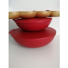 Tupperware Berak Set Kırmızı Gold