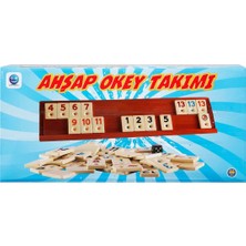 Smile Games Ahşap Okey Takımı