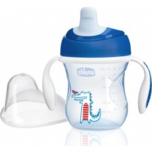 Chicco Yarı Yumuşak Uçlı Bardak 6 Ay+ Erkek 200 ml