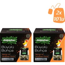 Doğadan Büyü Bohça Mango Oolong Coco 10’lu Bardak Poşet X2