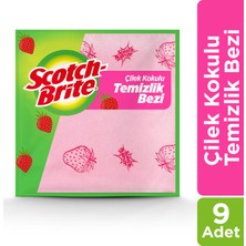 Scotch-Brıte Çilek Kokulu Temizlik Bezi 3'lü x 3 (9 'lu)