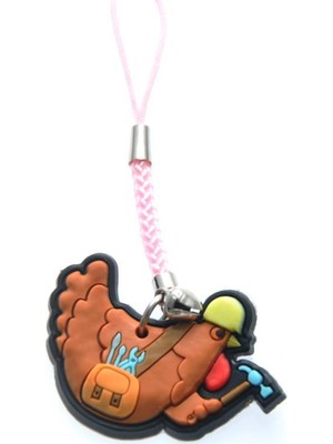 Anahtarlık Sevimli Tavuk Figürlü Çanta Ve Anahtarlık Süsü