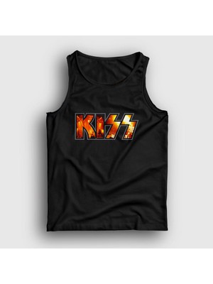 Presmono Unisex Siyah Concert Kiss Atlet