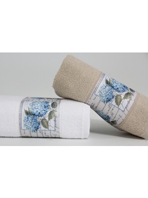Lucy and Home Dijital Baskılı 2'li Havlu Seti 50X100 cm