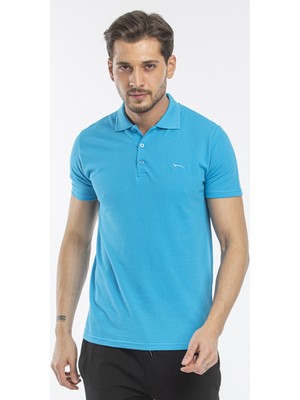 Slazenger SOHO Erkek Tişört Turkuaz