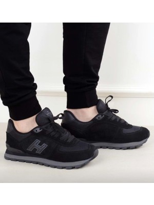 Hammer Jack 102 19250-M Peru Siyah-Füme Deri  Erkek Spor Ayakkabı