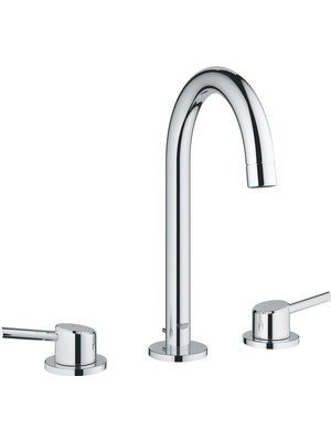 Grohe Concetto 3 Delikli Lavabo Bataryası  L-Boyut (20216001)
