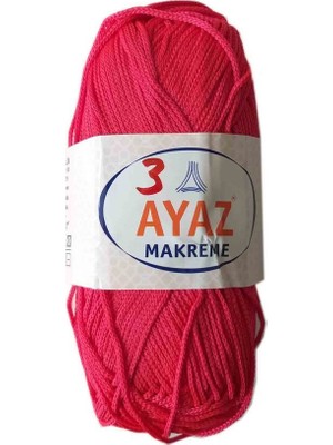 Angel Çanta Akssesuar 100 Gram Polyester Makrome No:3 Kırmızı