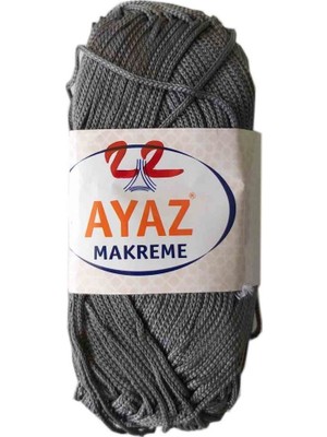 Angel Çanta Akssesuar 100 Gram Polyester Makrome No:22 Koyu Gri