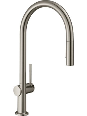 Hansgrohe Talis M54 Paslanmaz Çelik Evye Bataryası