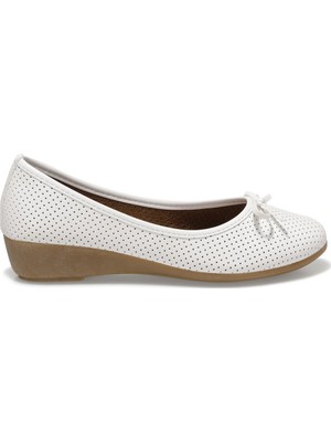 Polaris 161658.Z1FX Beyaz Kadın Comfort Ayakkabı