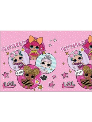 Balonevi LML8600 Lol Sürpriz Masa Örtüsü 120X180CM /BMP1410LML8600