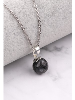 Alibaba Doğaltaş Spektrolit Doğal Taş Kolye