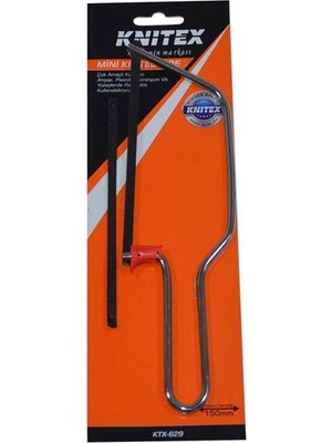 Knitex Mini Kıl Testere KTX-629 240mm Ahşap Plastik Metal Kesimi İçin Uygun Hobi Kullanımı