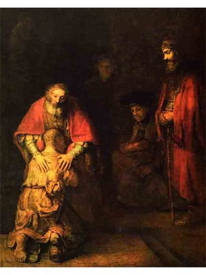 Tablosan The Return Of The Prodigal Son Kanvas Tablo