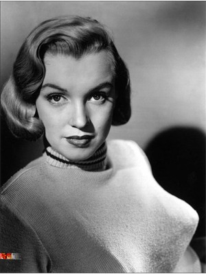 Tablosan Siyah Beyaz Marilyn Monroe Kanvas Tablo