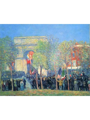 Tablosan Washington Square Boston Museum Of Fine Art Kanvas Tablo