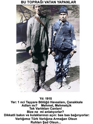 Tablosan Çanakkale Askerleri Kanvas Tablo