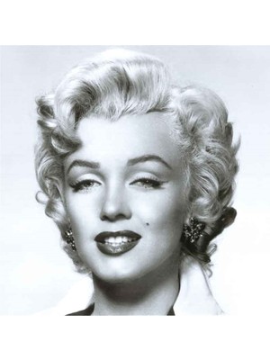 Tablosan Siyah Beyaz Marilyn Monroe Kanvas Tablo