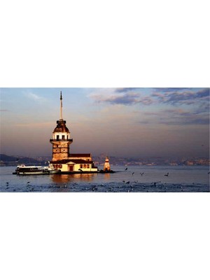 Tablosan Kız Kulesi Kanvas Tablo