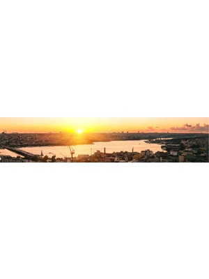 Tablosan Panoramik İstanbul Kanvas Tablo