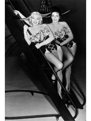 Tablosan Siyah Beyaz Marilyn Monroe Kanvas Tablo