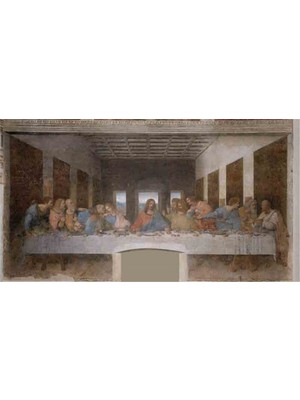 Tablosan İsanın Son Akşam Yemeği Da Vinci Kanvas Tablo