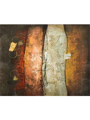 Tablosan Soyut Görsel Kanvas Tablo