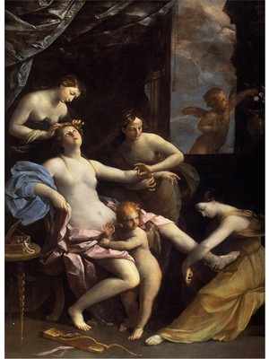 Tablosan Güneşi Beklemek Kanvas Tablo