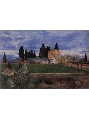 Tablosan İspanyada İlkbahar Kanvas Tablo