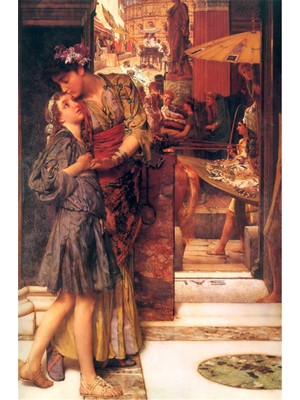 Tablosan Lawrance Alma Tadema Kanvas Tablo