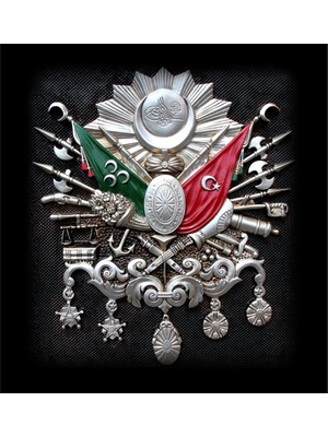 Tablosan Osmanlı Bayrağı Kanvas Tablo