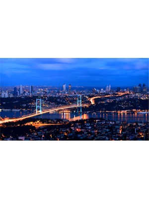 Tablosan İstanbul Boğaz Köprüsü Kanvas Tablo