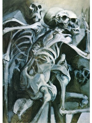Tablosan Soyut İskele Kanvas Tablo