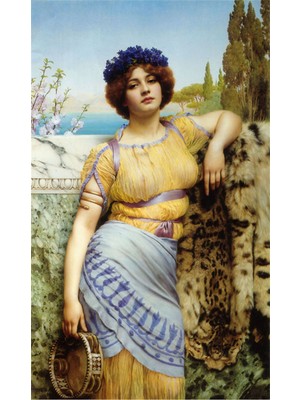 Tablosan JW Godward Kanvas Tablo