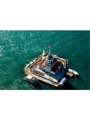 Tablosan İstanbul Kız Kulesi Kanvas Tablo