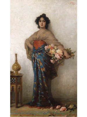 Tablosan Kadın Kanvas Tablo