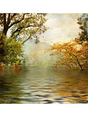 Tablosan Nehir Kanvas Tablo