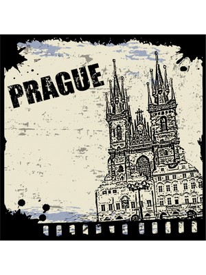 Tablosan Prag Kanvas Tablo