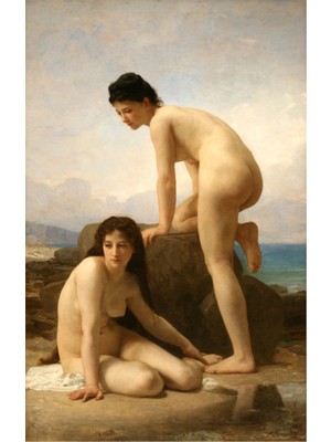 Tablosan Hamam Nü Kanvas Tablo