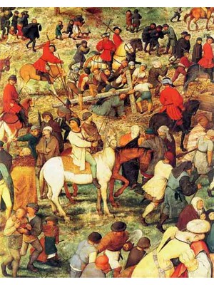 Tablosan Calvary Alayı Kanvas Tablo