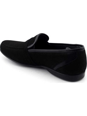 Fosco 9122 Erkek Casual Ayakkabı-Siyah Nubuk