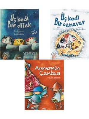 Annemin Çantası - Üç Kedi Bir Dilek - Üç Kedi Bir Canavar | Sara Şahinkanat