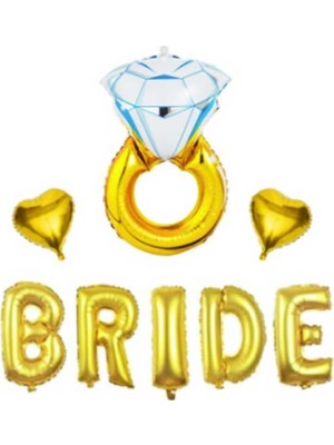 Partioutlet Bride Gold Folyo Balon