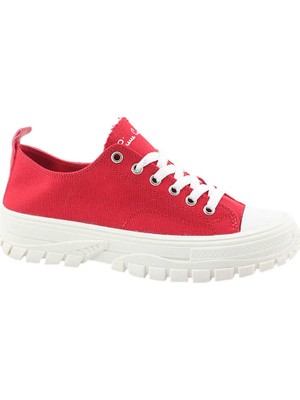 Pierre Cardin Pc 30661 Kadın Spor Ayakkabı-Kırmızı