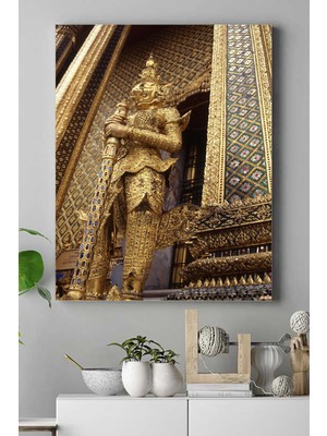 Postermanya Tapınak Kanvas Tablo 21 x 30 cm