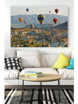 Postermanya Kapadokya Manzara Kanvas Tablo 21 x 30 cm