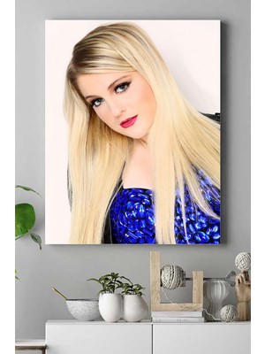 Postermanya Meghan Trainor Kanvas Tablo 21 x 30 cm