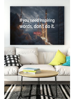 Postermanya Elon Musk Girişimcilik Kanvas Tablo 6 21 x 30 cm