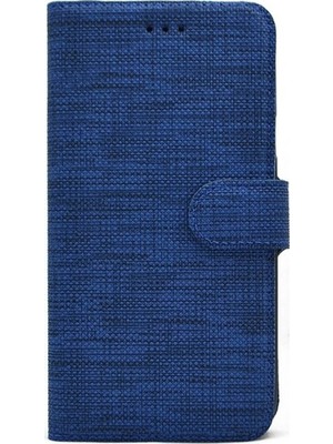 Smcase Apple iPhone 11 Kılıf Kartvizitli Exclusive Spor Cüzdan Lacivert